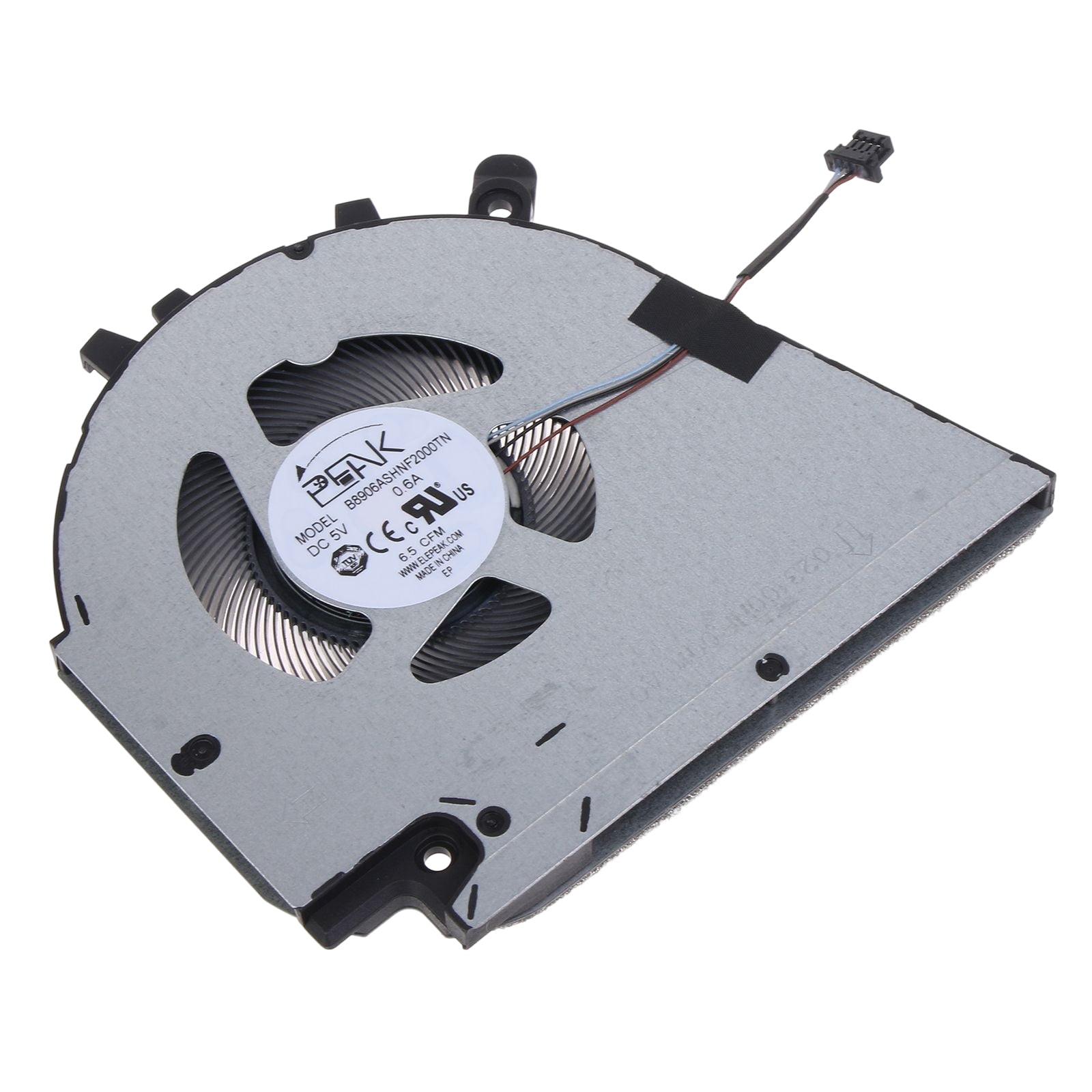GPU CPU Cooler Replacement Cooling Fan Low Noise Heatsink for 15 7510 16 7610 2021 Version Spare Accessory