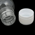 thumbnail image 2 of Unique Bargains 10Pcs 100ml Plastic Bottle Transparent DIY Round Bottle w White Cover, 2 of 3