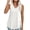 White-A, variant on Penkiiy Summer Tops for Women Sleeveless V Neck Tshirt Loose Fit Casual Tank Tunic Blouse M Black