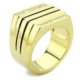 thumbnail image 3 of Anillo Color Oro Para Hombres de Acero Inoxidable el Poder, 3 of 5
