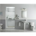 thumbnail image 5 of Kohler 707541-L-SHP 70 x 44 in. Revel Pivot Shower Door with 0.31 in. Thick Crystal Clear Glass - Bright Polished Silver, 5 of 7