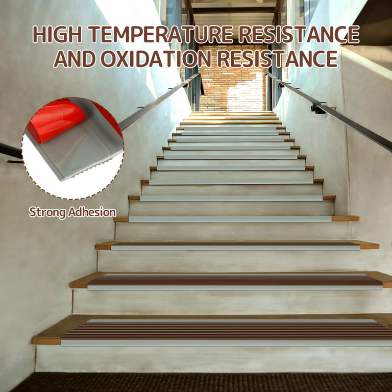 Muross Stair Edge Protector L-Shape Step Edge Trim Strips Non-slip