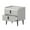 Gray, variant on Jopath Nightstand with 2 Drawers,Modern Marble Beside Table End Table for Bedroom,Gray02