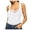 White, variant on Aayomet WomenâS Tanks Tank Tops for Women Square Neck Ruffle Strap Ribbed Knit Tight Summer Sleeveless Shirts,Dark Gray M