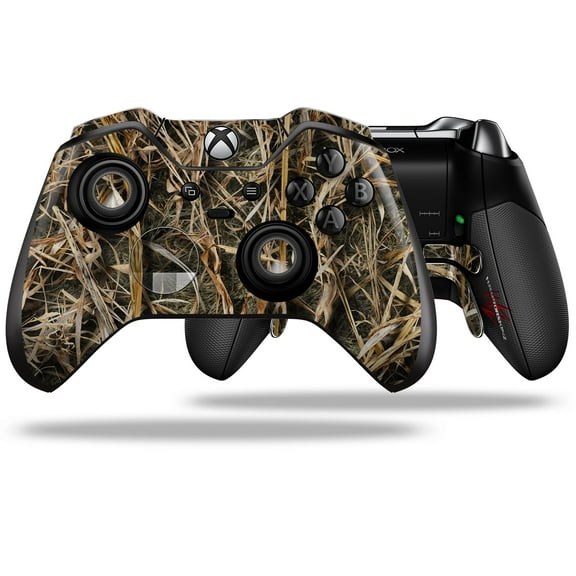 WraptorCamo Grassy Marsh Camo - Decal Style Skin fits Microsoft XBOX One ELITE Wireless Controller (CONTROLLER NOT INCLUDED) by WraptorSkinz