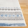 thumbnail image 3 of SAFAVIEH Alamo Warner Geometric Area Rug, Ivory/Navy, 5'3" x 7'6", 3 of 8