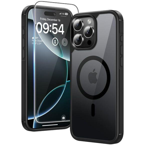 Funda TAURI 3 en 1 para iPhone 16 Pro con 2 protectores de pantalla