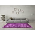 thumbnail image 3 of Ahgly Company Indoor Rectangle Persian Purple Traditional Area Rugs, 7' x 9', 3 of 4
