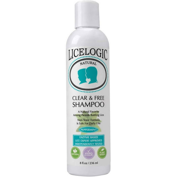 LiceLogic Peppermint Clear & Free Shampoo, 8 fl oz