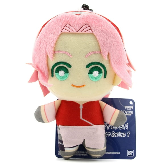 Sakura Haruno - Naruto Shippuden 6" Tomonui Series 1 Dangler Plush (Banpresto) 18404