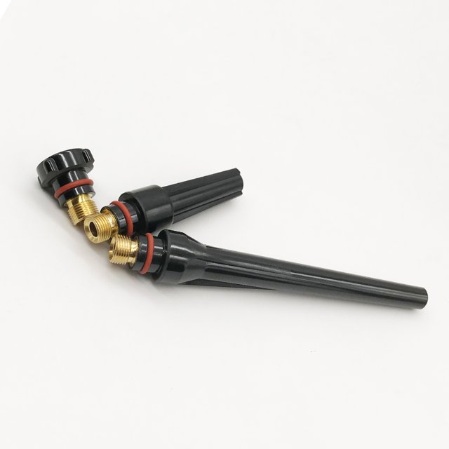 HEALEEP 3Pcs TIG Welding Collet Metal Black for Low Burn-loss Rate and Efficiency