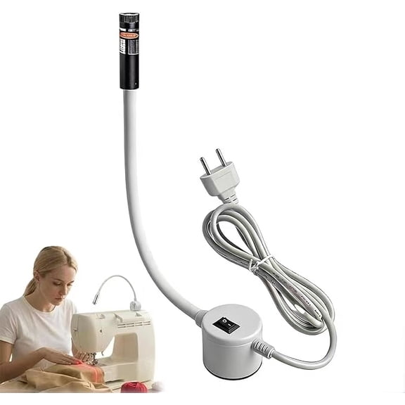 Sewing Machine Laser Guide，Magnetic Positioning Quilting Laser Light for Sewing Machine - Dot/Straight Line/Cross hair, Adjustable Sewing Red Guide Light, for Serger Embroidery Machines (Cross hair)