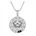 thumbnail image 1 of Colgante de 12 constelaciones, collar de acero inoxidable para hombres y mujeres. MFZFUKR CPB-US-PSF1395-3, 1 of 5