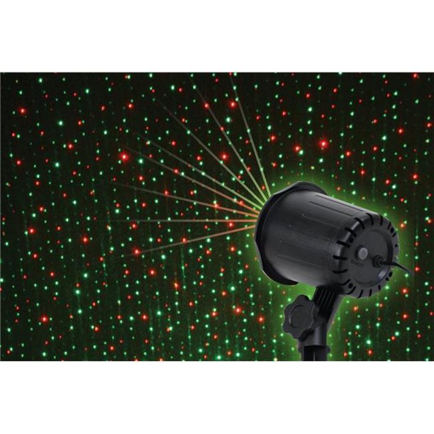 Prime Wire & Cable Holiday Laser Light Projector Landscape Stake Light