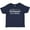 Navy, variant on Inktastic From Sacramento California in White Distressed Text Boys or Girls Baby T-Shirt