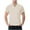 Beige, variant on Hawaiian Shirt for Men Cotton,Mens Golf Shirts Short Sleeve Casual Banded Bottom Stretch Classic Fit Solid Color T-Shirts