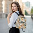 thumbnail image 6 of FORMRS Mini Backpack Purse for Women Travel Daypack Casual Shoulder Bag, Whimsical Leaves, 6 of 7
