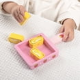 thumbnail image 4 of Juego de cocina de madera para niños Fiudx juguete para juegos de rol hornear panqueques, 4 of 6