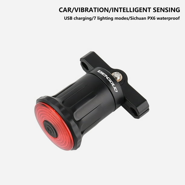 Kit Phare Avant Et Feu Arrière Vélo – Rechargeable USB, 200 Lumens, 4 Modes, étanche, Pour VTT Et Ville