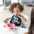 thumbnail image 6 of Bumkins Baby Disney Silicone First Feeding Set w/ Bowl, Lid & Spoon for Ages 4 months+ (Minnie Mouse), 6 of 6