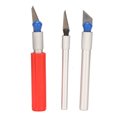 thumbnail image 4 of Cuchillo Para Tallar En Cera, Juego De Cuchillos Para Pasatiempos Resistencia Al Deslizamiento Corte Rápido Alta Dureza Con Cuchillas De Aleación De Acero Para Bricolaje ANGGREK Otros, 4 of 8