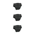 thumbnail image 2 of kurtrusly Physiological Pants For Dogs Experience And With These Tailored Pants Reusable Classic Black L 3Set, 2 of 6