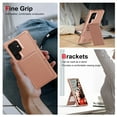 thumbnail image 5 of for Samsung Galaxy S23 Ultra Wallet Case, Built-in 4 Card Holders Kickstand Purse Cover, Military Grade Enhanced Corners Drop Protection, Rugged Protective Phone Case for Galaxy S23 Ultra, Rosegold, 5 of 8