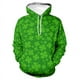 thumbnail image 3 of Sudadera con capucha con estampado de tréboles de la suerte y plantas para hombre, ropa con estampado de hierba y flores en 3D, novedad en sudaderas con capucha, moda Harajuku y2k, 3 of 5