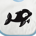 thumbnail image 4 of Inktastic Cute Baby Orca Boys or Girls Baby Bib, 4 of 4