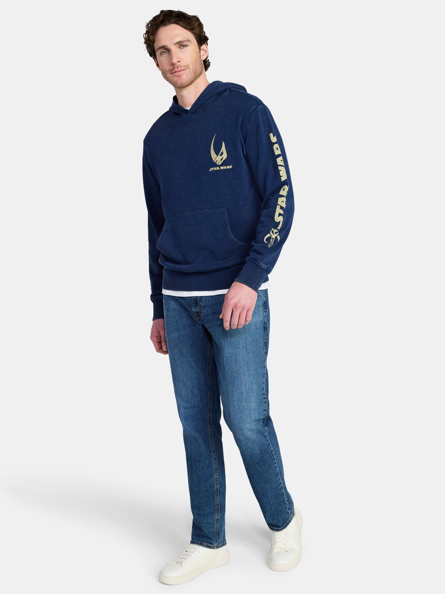 The Mandalorian Men's and Big Men's Graphic Hoodie, Sizes S-3XL