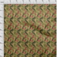 thumbnail image 4 of oneOone Silk Tabby Light Green Fabric Tropical Craft Projects Decor Fabric Printed By The Yard 42 Inch Wide, 4 of 5