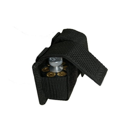 Barsony Revolver Double Speed Loader Pouch for 7 round .38 .367; 9 shot (Best 22 Revolver For Ccw)
