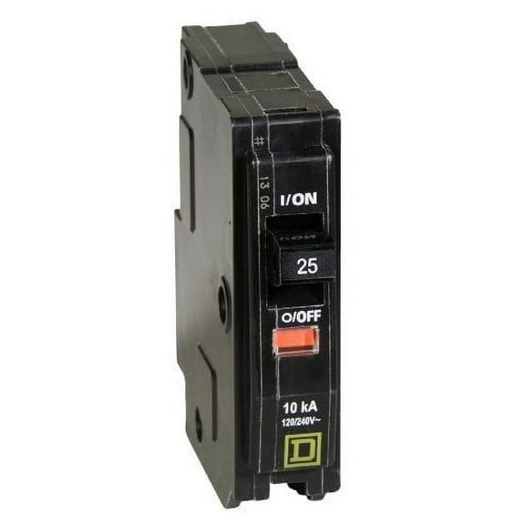 Square D by Schneider Electric QO125CP QO 25-Amp Single-Pole Circuit Breaker