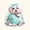 Green, variant on Homewish Cute Maltese Animal Twin Sheets,Pink Bow Heart Bedding,Daisy Floral Decor,3-Piece,1 Fitted Sheet and 1 Pillowcase