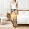 thumbnail image 4 of Sikiie Tropical Sunset Beach Scene Women’s Lounge Pants, Lounge Pants Sleep Bottoms, Lounge for Women, Womens Pajama Pants -XX-Large, 4 of 6