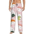 thumbnail image 2 of Goofa Cute Sushi Printed Soft Pajama Pants for Men, Wide Leg Comfy Casual Lounge Yoga Pants-Large, 2 of 9