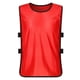 thumbnail image 2 of Chalecos deportivos rojos para fútbol, baloncesto, fútbol y voleibol: camisetas de entrenamiento de práctica para jóvenes y adultos, pecheras, talla única, 2 of 8