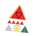 thumbnail image 4 of Rompecabezas geométricos para preescolar temprano, juguete apilable, patrón de formas, bloques, regalo 3D 23x23x3cm, 4 of 9