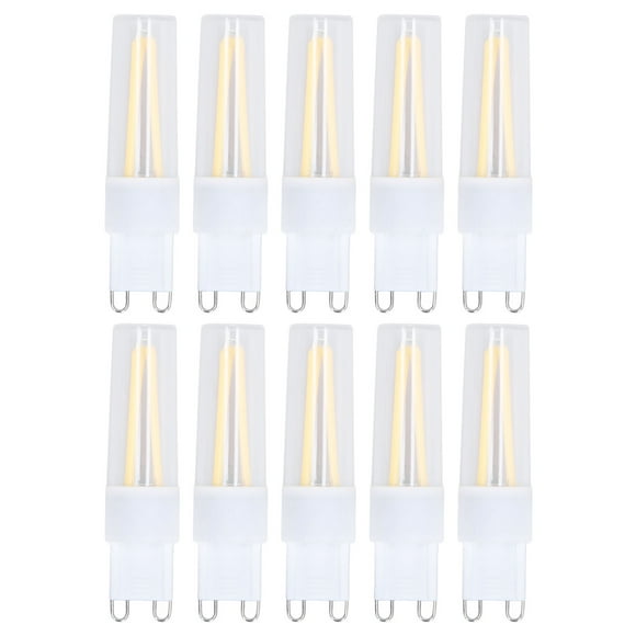 Warm Light Bulbs,10Pcs G9 LED Bulbs Bulbs LED Bulbs Extended Durability