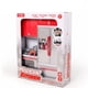 thumbnail image 1 of Mini cocina de regalo de Navidad para niños, juego de cocina de simulación, armario, estufa, juguete para niñas, color rojo, 1 of 1