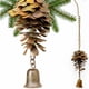 thumbnail image 1 of Bearachild Colgante de campana de piña, de metal, resistente al agua, ideal para Navidad, Pascua y otoño, con un toque artístico único para en Decoración del hogar, 1 of 6