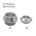 thumbnail image 2 of Vogacara Paquete de 200 accesorios para patines con rodamientos de rueda exquisita de cuatro rodillos cuentas accesorios mejorados Scooter Juguetes de construcción 9.5*3.2*5mm Vogacara FN010783-02, 2 of 6
