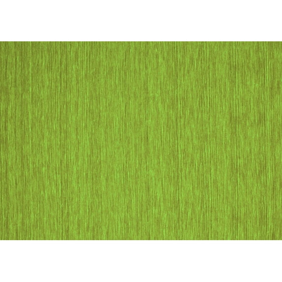 Ahgly Company Indoor Rectangle Abstract Green Contemporary Area Rugs, 5' x 8'