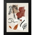 thumbnail image 2 of Wang, Melissa 12x14 Black Modern Framed Museum Art Print Titled - Soft Palms I, 2 of 5