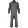 thumbnail image 7 of Zaldita Unisex Men Long Sleeve Coverall Mechanic Uniform Work Uniform Repairman Workwear Jumpsuit Dark Grey S, 7 of 7