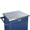 thumbnail image 3 of Linon Sydney Navy Apartment Cart, 3 of 7