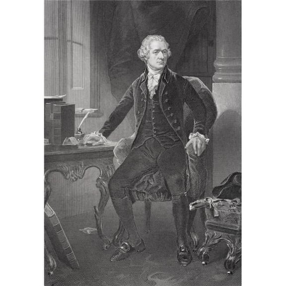 Alexander Hamilton 1755 Or 1757 To 1804 American Revolutionary & Lawyer Poster Print, 11 x 17
