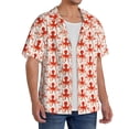 thumbnail image 2 of Kdxio Men's Hawaiian Shirt for Men Short Sleeve Shirt Octopuses1 Summer Casual Holiday Beach Button Down T-Shirts, 2 of 5