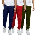 thumbnail image 5 of 6-Pack Mens Slim Fit Fleece Jogger Sweatpants (S-3XL), 5 of 6