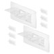 thumbnail image 1 of unbranded 8Ud Sujetadores De Estantes Transparentes Sin Perforación Para Muebles Y Gabinetes, 1 of 8